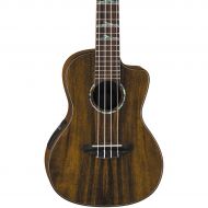 Luna Guitars},description:Luna Guitars High Tide Koa Concert Ukulele aptly takes its inspiration from the full moon at the first fret which causes the abalone wave fret markers bel