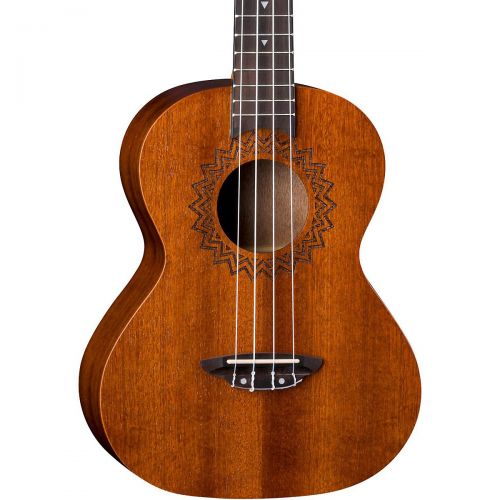  Luna Guitars},description:Luna brings a full-featured, all mahogany ukulele at a stunningly low price with the new Vintage Mahogany Soprano Electric Ukulele. The mahogany body, and