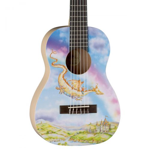  Luna Guitars},description:Luna Guitars Aurora is a student guitar line that pairs affordability with Lunas characteristic easy-to-play design features, the Aurora series give young