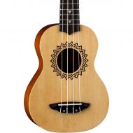 Luna Guitars},description:Soprano ukuleles are among the most popular today. Now Luna brings a full-featured, spruce ukulele at a stunningly low price. Featuring a spruce top and m