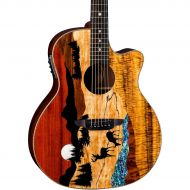 Luna Guitars},description:Touting superb craftsmanship and rich, warm sound, Luna acoustics have long been sought-after for their remarkable aesthetics. The Vista Series once again