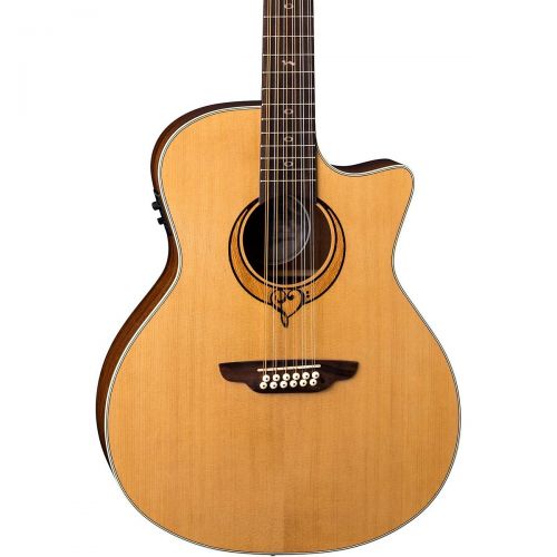  Luna Guitars},description:The popular Heartsong line has now been enhanced with the addition of a 12-string guitar. The Fishman Isys+ pre-amp with built-in tuner ,14 and USB outpu