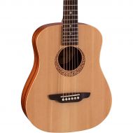 Luna Guitars},description:Many discriminating players have been asking for a solid top travel guitar. This little jewel boasts not only a solid top, but many other elegant appointm