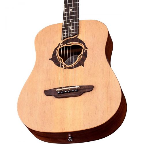  Luna Guitars},description:This Safari Dolphin 34 Size Travel Guitar is light on your back and easy on your wallet. While it is a compact guitar, it has no problem delivering a ful