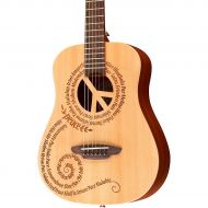 Luna Guitars},description:Peace begins with a smile. Mother TeresaThe peace design on this Safari travel guitar is a very special one for us here at Luna as it embodies a philosoph