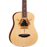 Luna Guitars},description:This Safari Dragonfly 34 Size Travel Guitar is light on your back and easy on your wallet. While it is a compact guitar, it has no problem delivering a f