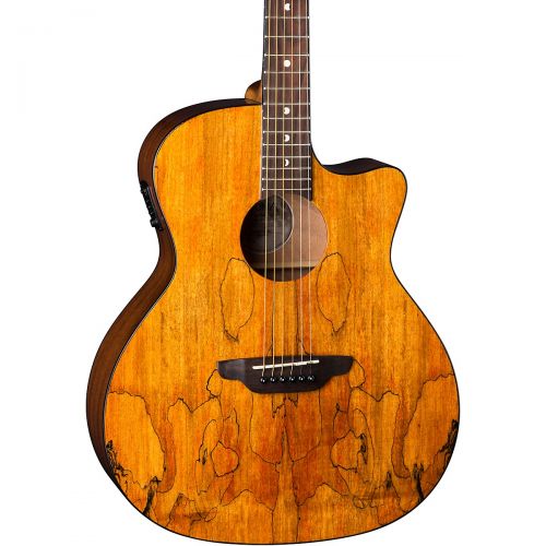  Luna Guitars},description:This exclusive Gypsy Spalt Acoustic-Electric is a grand auditorium-sized instrument that features a spruce top with gorgeous spalted maple graphics and Lu