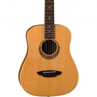 Luna Guitars},description:The Luna Muse guitar from the Safari Series is a 34 dreadnought travel acoustic that features a select spruce top and mahogany back and sides. The travel