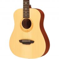 Luna Guitars},description:This Safari Muse Spruce 34 Size Travel Guitar is light on your back and easy on your wallet. While it is a compact guitar, it has no problem delivering a