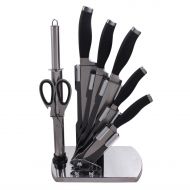 Lunanice lunanice 7Pcs Knife block Set Kitchen Cutlery Sharpener & Scissors With Acrylic Stand