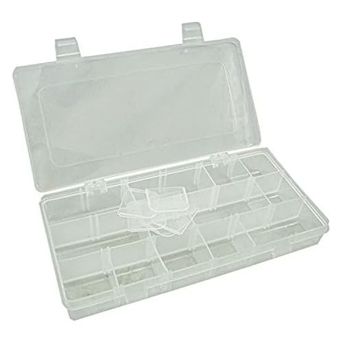  [아마존베스트]Storage Carry Case With 4 Adjustable Compartment Storage Boxes, Fishing Tackle Box, Lunar Box 