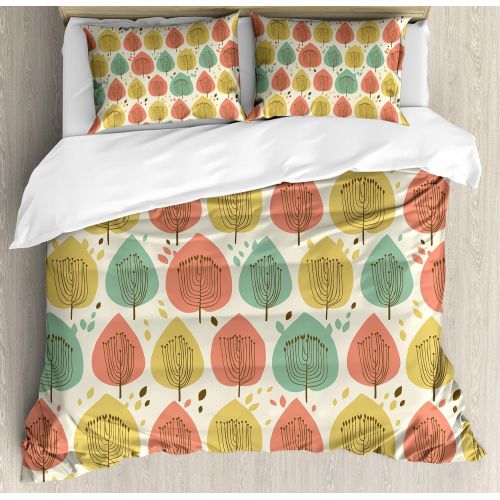  Lunarable Boys Room Duvet Cover Set Queen Size, American Baseball Field with White Markings Painted on Grass Print, Decorative 3 Piece Bedding Set with 2 Pillow Shams, Lime Green C