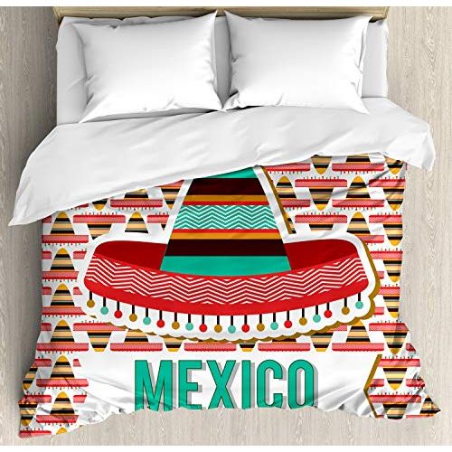  Lunarable Nursery Duvet Cover Set, Auto Racing Cars Logo Flag Winner on Road Popular Illustration, Decorative 2 Piece Bedding Set with 1 Pillow Sham, Twin Size, Coral Night