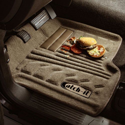  Lund 583002-G Catch-It Carpet Grey Front Seat Floor Mat - Set of 2