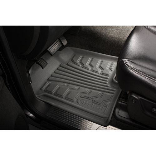  Lund 283002-G Catch-It Vinyl Grey Front Seat Floor Mat - Set of 2