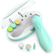 [아마존베스트]Baby Nail Clippers with Light, Lupantte Electric Baby Nail Trimmer, Safe Baby Nail File for Newborn to Toddler Toes and Fingernails, Kids Nail Care, Polish and Trim.