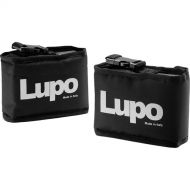 Lupo Bags for Dayled 2000 Batteries (Black, 2-Pack)