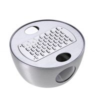 Lurch Germany lurch germany razortech stainless steel parmesan grater with container and lid