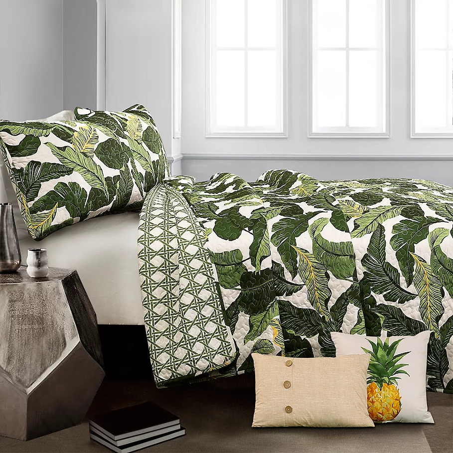  Lush Decor Tropical Paradise Quilt Set