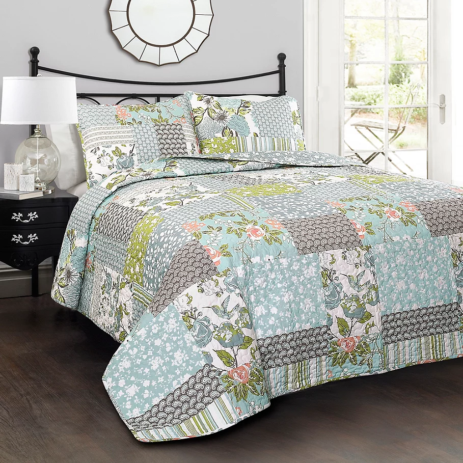 Lush Decor Roesser Reversible Quilt Set