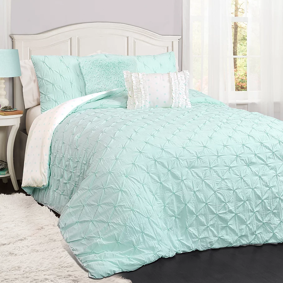 Lush Decor Ravello Pintuck Comforter Set