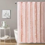 Lush Decor, Blush Belle Shower Curtain, 72 x 72