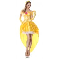 Lusiya Womens Storybook Fantasy Halloween Princess Party Costume Dress Set