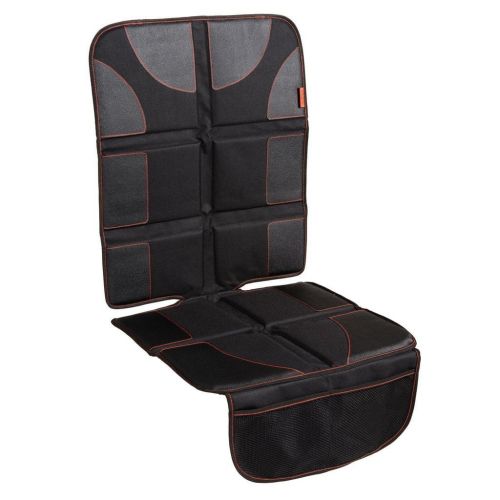  Lusso Gear Car Seat Protector with Thickest Padding - Featuring XL Size (Best Coverage Available), Durable, Waterproof 600D Fabric, PVC Leather Reinforced Corners & 2 Large Pockets