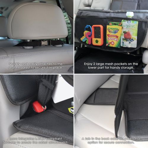  [아마존베스트]Lusso Gear Car Seat Protector with Thickest Padding - Featuring XL Size (Best Coverage Available), Durable,...