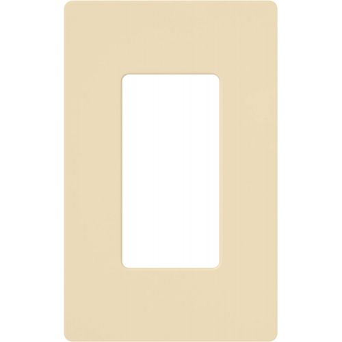  Lutron Claro 1 Gang Decorator Wallplate (96-Pack), CW-1-WH-96, White