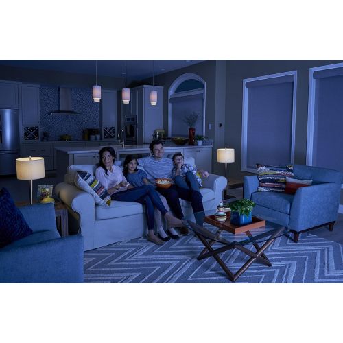  Lutron Caseta Wireless Smart Lighting Lamp Dimmer (2 count) Starter Kit with pedestals for Pico remotes, P-BDG-PKG2P, Works with Alexa, Apple HomeKit, and the Google Assistant