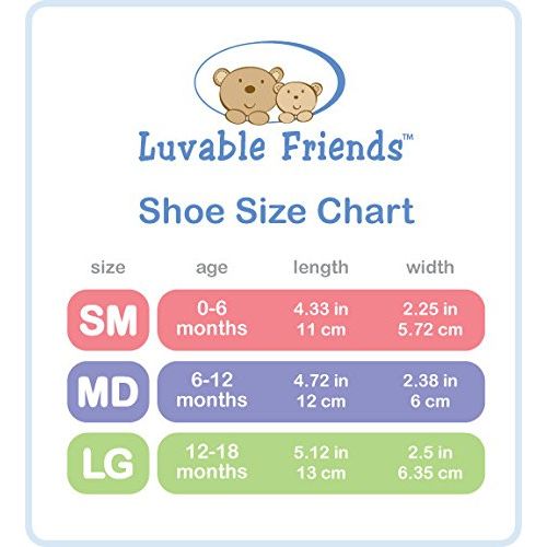  Luvable+Friends Luvable Friends Basic Canvas Sneaker (Infant)