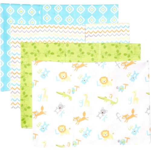  [아마존베스트]Luvable+Friends Luvable Friends Unisex Baby Flannel Burp Cloths