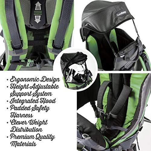  Luvdbaby Premium Baby Backpack Carrier for Hiking with Kids ? Carry Your Child Ergonomically…