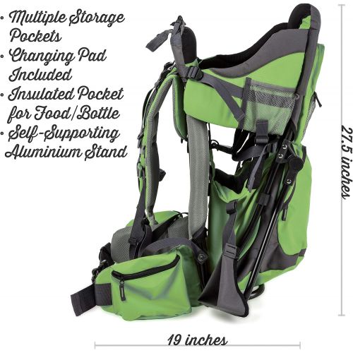  Luvdbaby Premium Baby Backpack Carrier for Hiking with Kids ? Carry Your Child Ergonomically…