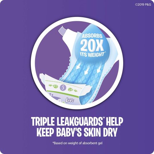  [아마존베스트]Luvs Ultra Leakguards Disposable Diapers, Size 6, 124Count, ONE MONTH SUPPLY (Packaging May Vary)