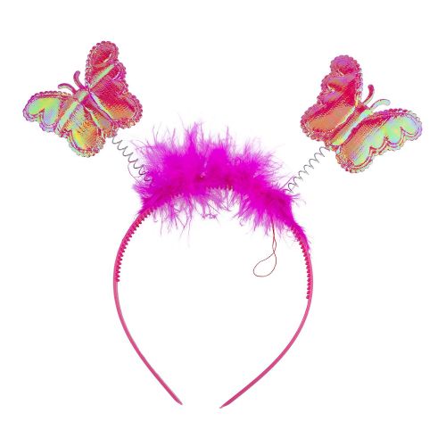  Lux Accessories Pastel Fairy Skirt Butterfly Wing Fashion Headband Costume Set