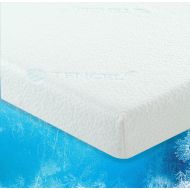 LuxLiving Soothing Cooling Gel Infused 2.5 Inch Ultra-Supportive and Body Cradling Memory Foam Mattress Topper with Removable and Washable Zippered Tencel Cover - Self Magazine Editors Choic