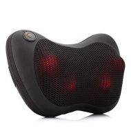 LuxStudio Best Deep Tissue Heated Massage Pillow, Relieves: Stress, Sore Muscles, Lower and Upper Back, Neck, Shoulder, Calf, Foot and Hip Pain | Use at Home, Office, Car | Premium, Portable