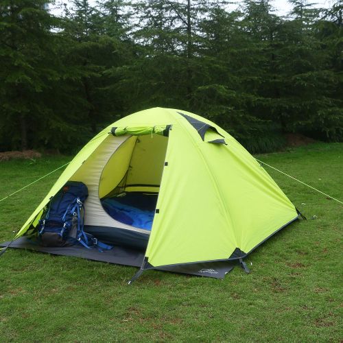  Luxe Tempo 2 Person 4 Season Tents Freestanding for Camping Backpacking Aluminum Poles All Weather Tested & Approved 2 Door 2 Vestibules Reflective