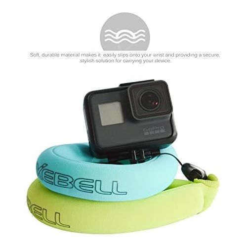  [아마존베스트]Waterproof Camera Float, Luxebell Universal Foam Floating Wrist Strap for GoPro Hero 7 6 5, Nikon, Olympus, Canon, Keys, Sunglasses and Phones