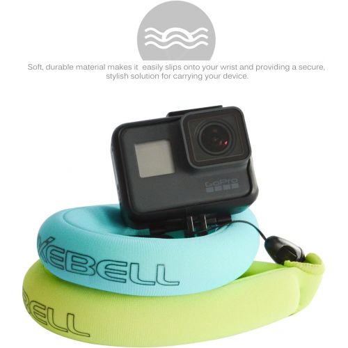  [아마존베스트]Waterproof Camera Float, Luxebell Universal Foam Floating Wrist Strap for GoPro Hero 7 6 5, Nikon, Olympus, Canon, Keys, Sunglasses and Phones