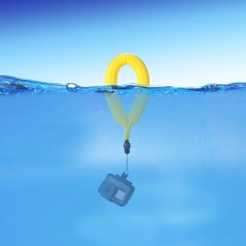  Waterproof Camera Float Luxebell Universal Foam Floating Wrist Strap for GoPro Hero 8 7 6 5 Olympus, Keys, Sunglasses and Phones