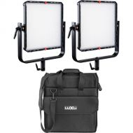 Luxli Timpani² 1x1 RGB LED Light Panel (2-Light Kit with Travel Case)