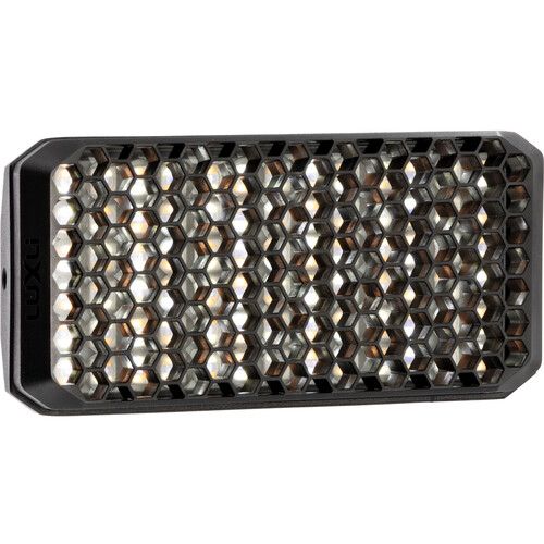  Luxli Fiddle On-Camera RGB LED Light Panel Kit (with Honeycomb Grid, Black)