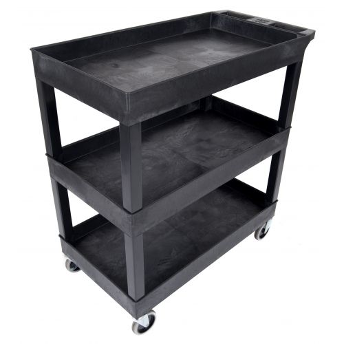  Luxor Three Shelf Utility Cart