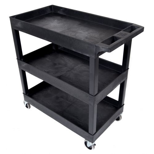  Luxor Three Shelf Utility Cart