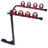Luyao Portable Quick Release Bike Carrier Black & Red