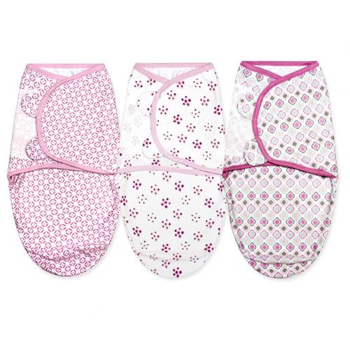  Luyusbaby Newborn Baby Sleeping Bag Swaddle Wrap Receiving Blanket 1-5 Months,Girl