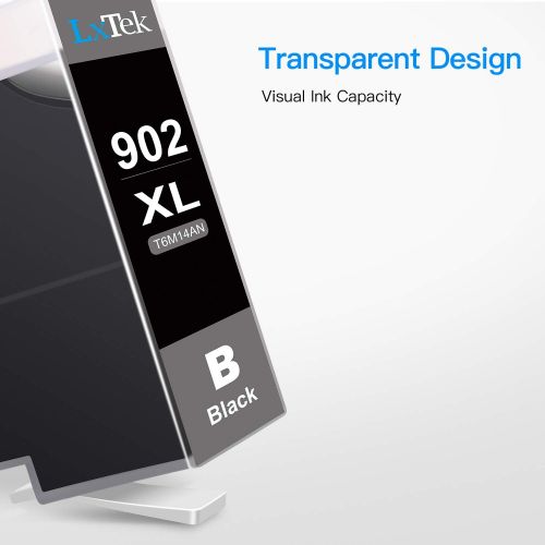  LxTek Compatible Ink Cartridge Replacement for HP 902XL 902 Compatible with Officejet 6978 6968 6962 6954 6975 Printers (2 Pack)